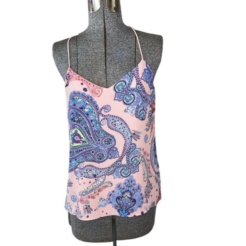 Sleeveless blouse, no size, fits small/medium